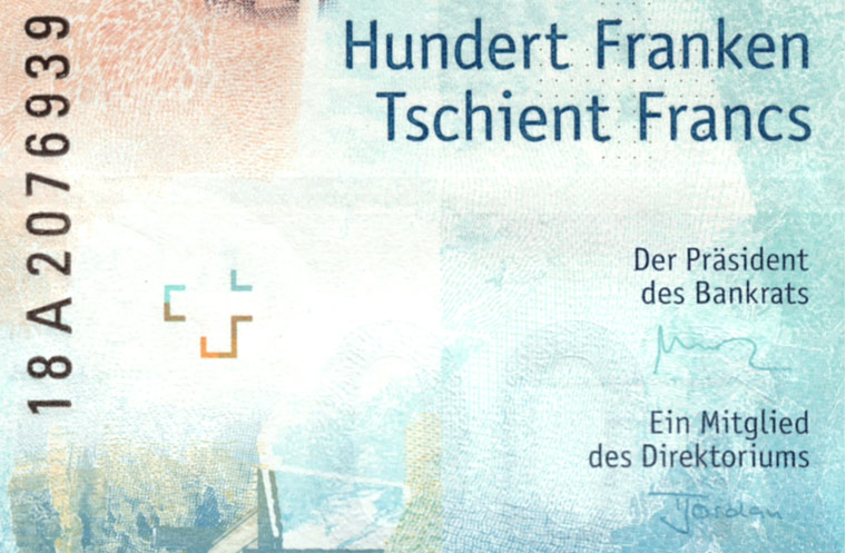 100 Franken, 2018