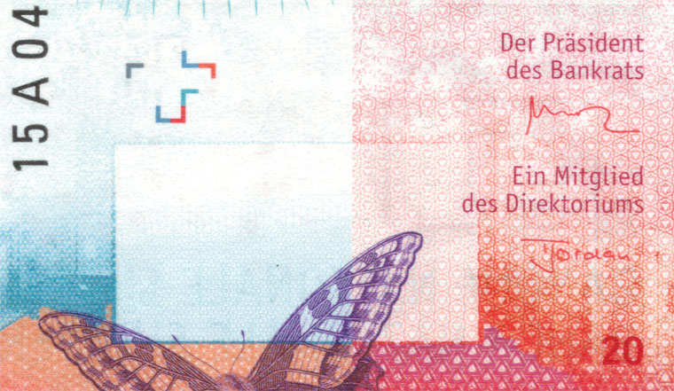 20 Franken, 2015