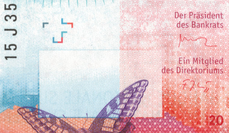 20 Franken, 2015