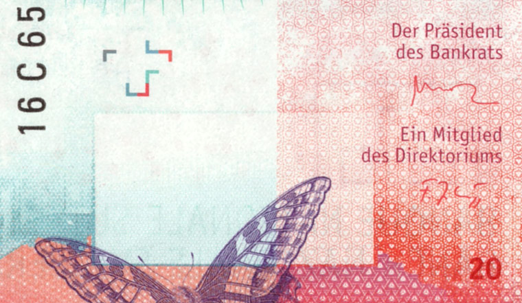20 Franken, 2016